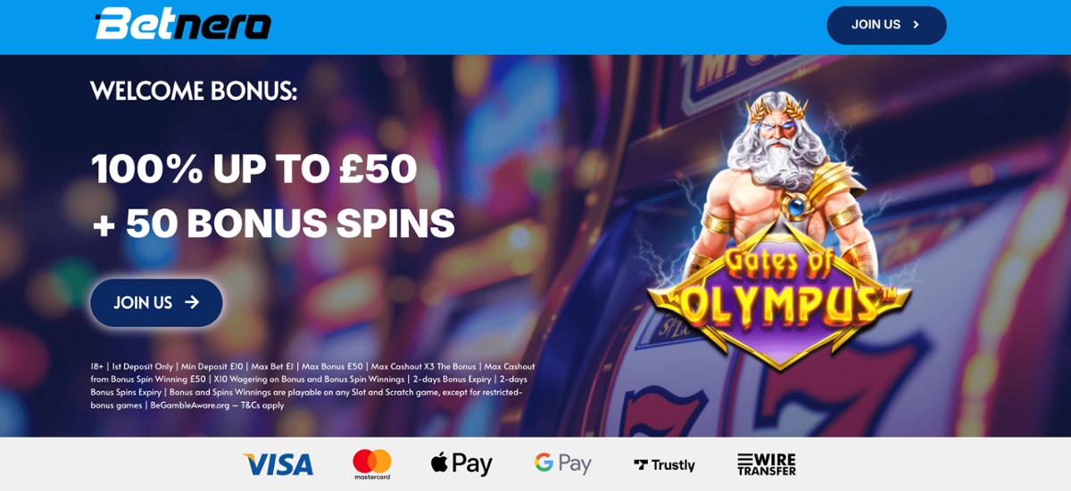 Betnero casino fast withdrawal payment methods